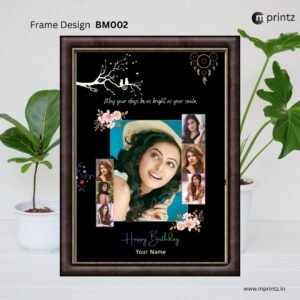 Premium Personalized Photo Frame for Birthday, Anniversary & Wedding Gifts