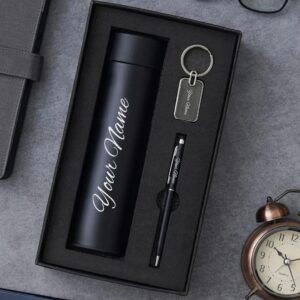 MPrintz Personalized Gift Set (Pen, Bottle & Keychain)