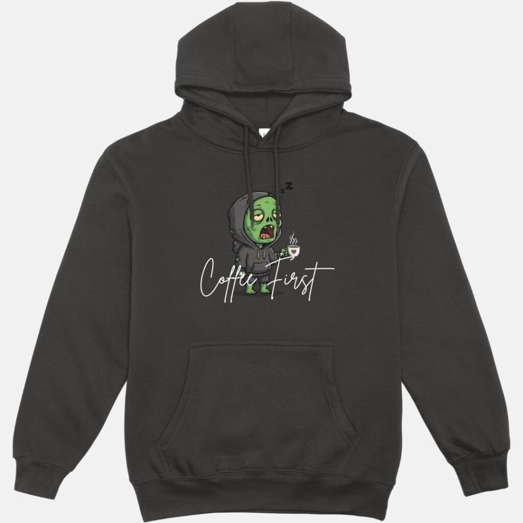 Men Printed Hooded Sweatshirt