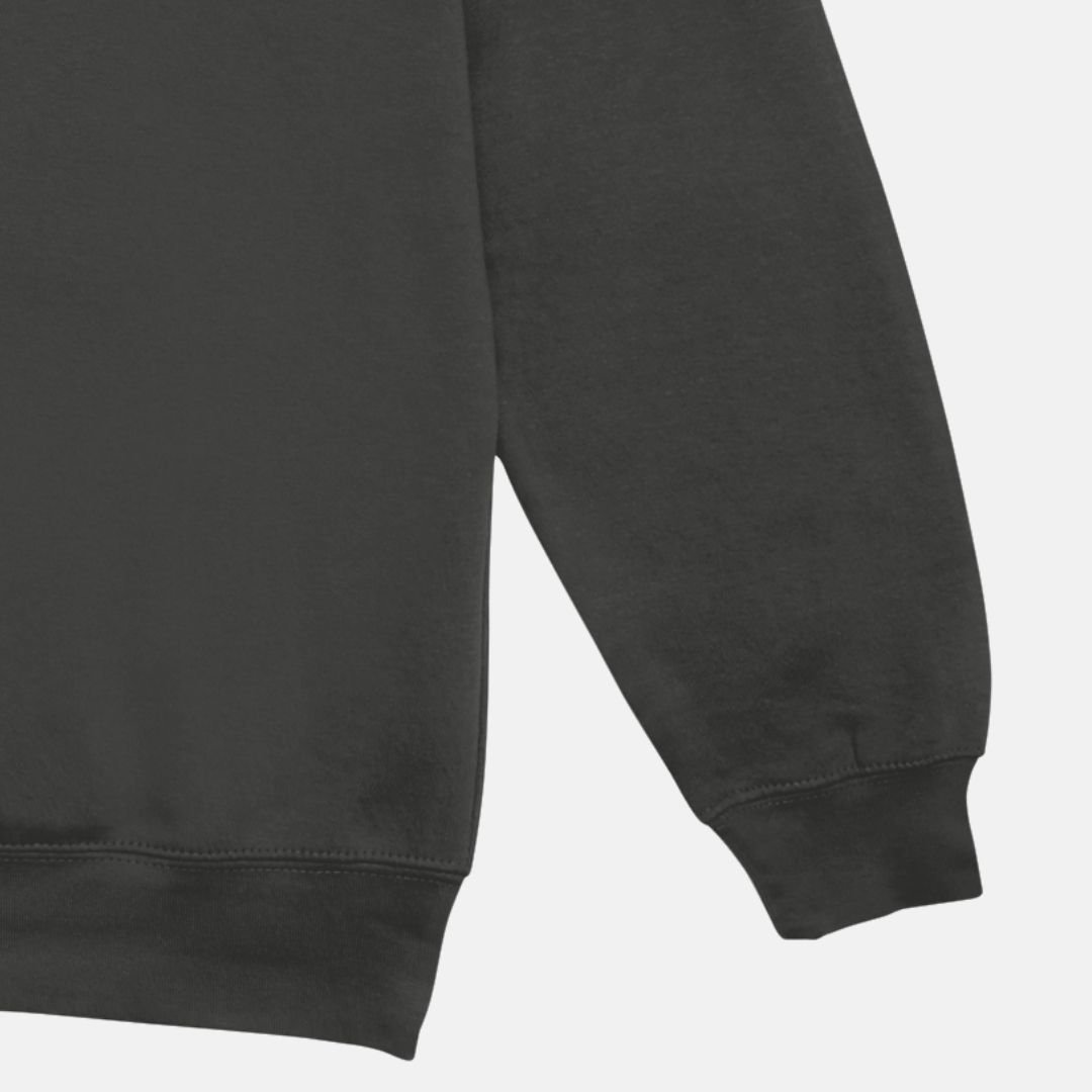 Black Printed Hooded