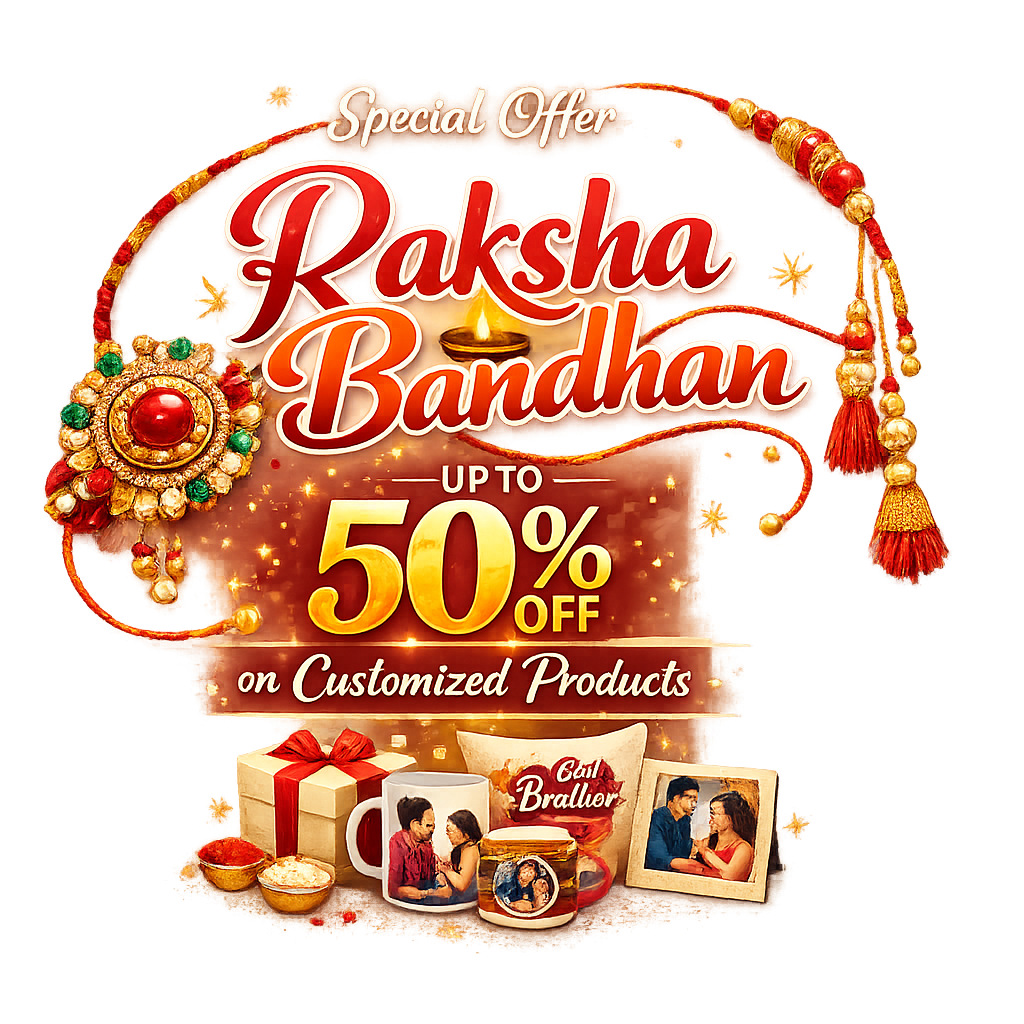 Raksha Bandhan sale with personalized gifts