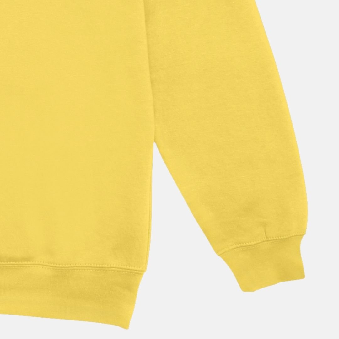Yellow Printed Hooded