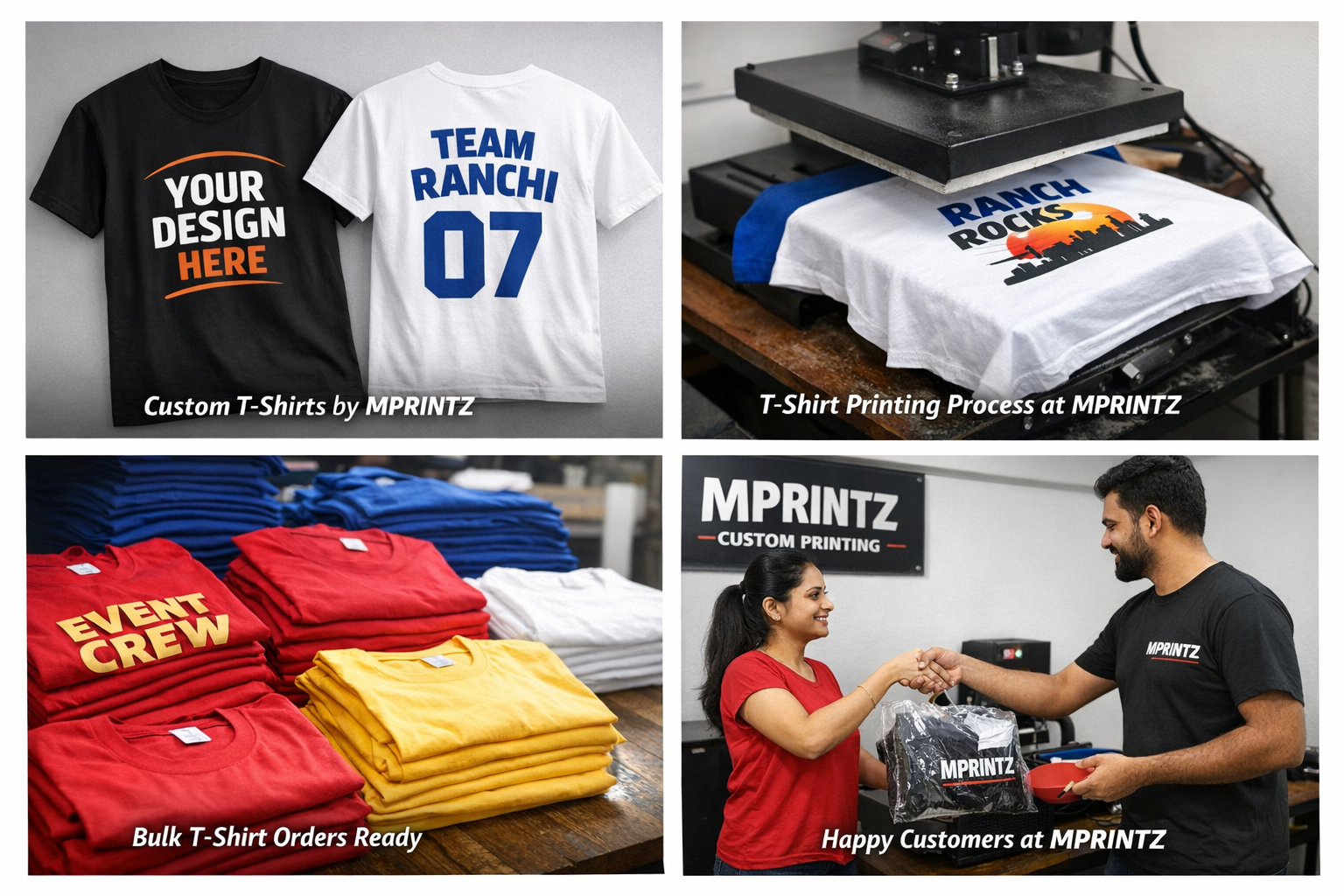 Best T-Shirt & Hoodies Printing Service in Ranchi
